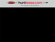 Tablet Screenshot of huntlease.com